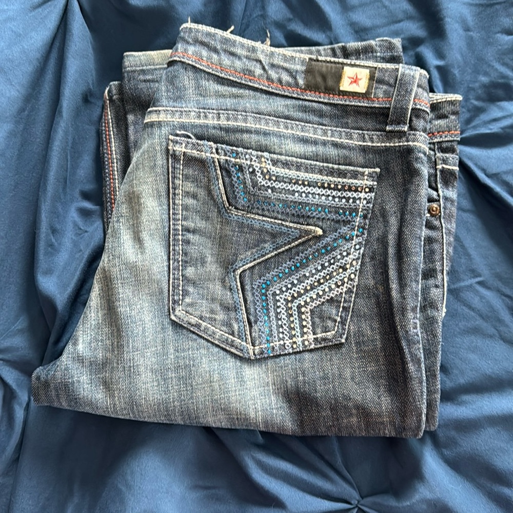 People’s Liberation Star Rhinestone Jeans